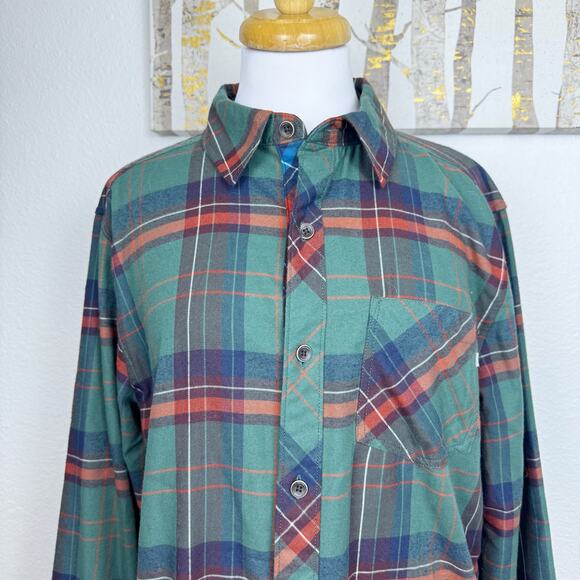 Marmot Men's Anderson Lightweight Flannel Rare Mallard Green Plaid Medium - Picture 3 of 7